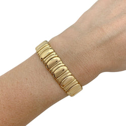 Bracelet Cartier, "Casque d'Or", en or jaune - Castafiore