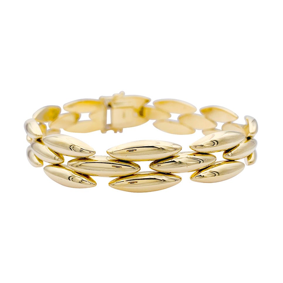 Bracelet CARTIER "Gentiane" en or jaune - Castafiore