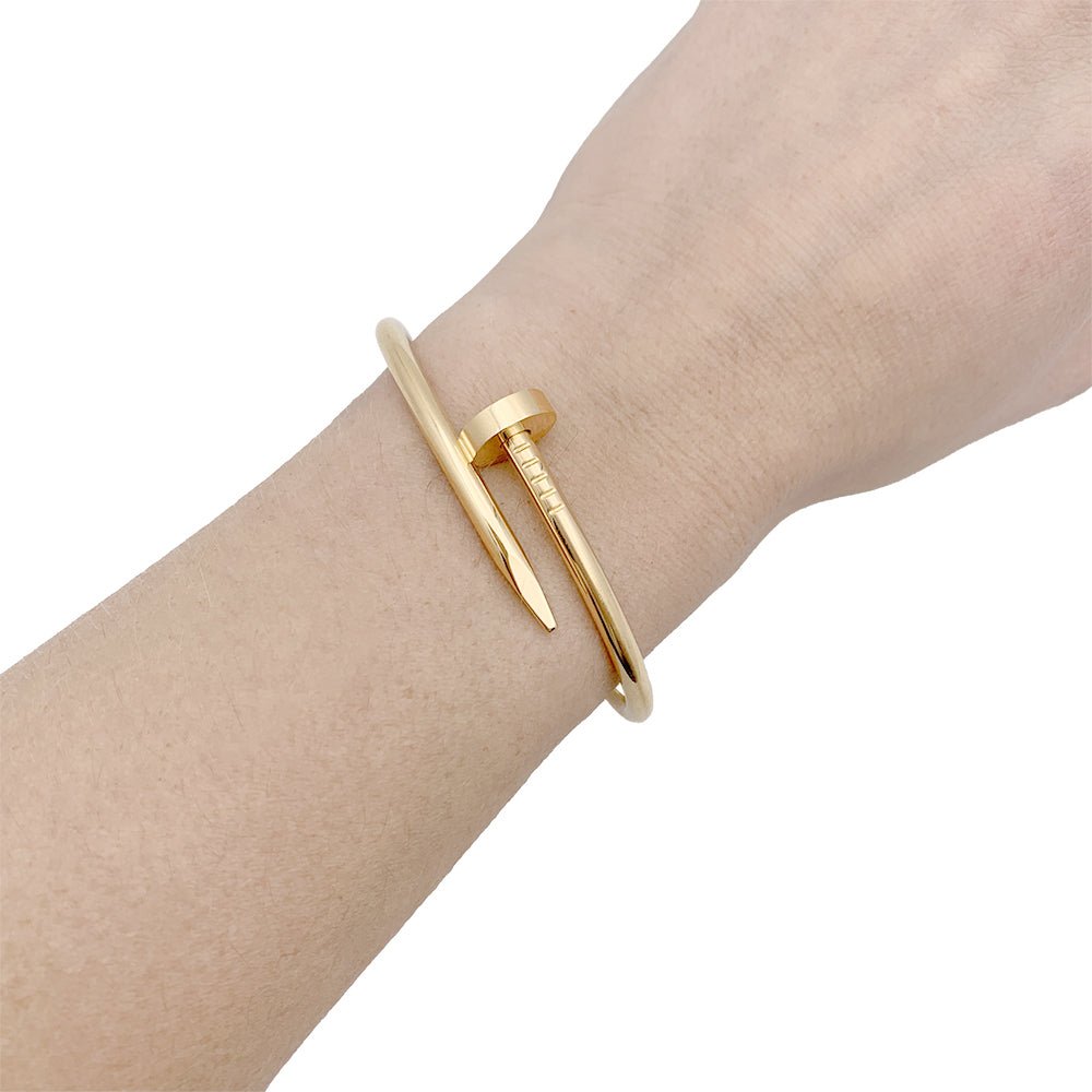 Bracelet Cartier, "Juste un clou", or jaune. - Castafiore
