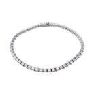 Bracelet CARTIER "Lignes Essentielles" en or blanc et diamants - Castafiore
