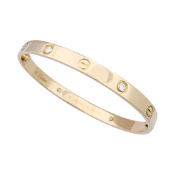 Bracelet CARTIER "Love", en or jaune et diamants - Castafiore