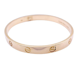 Bracelet Cartier, "Love", en or rose. - Castafiore