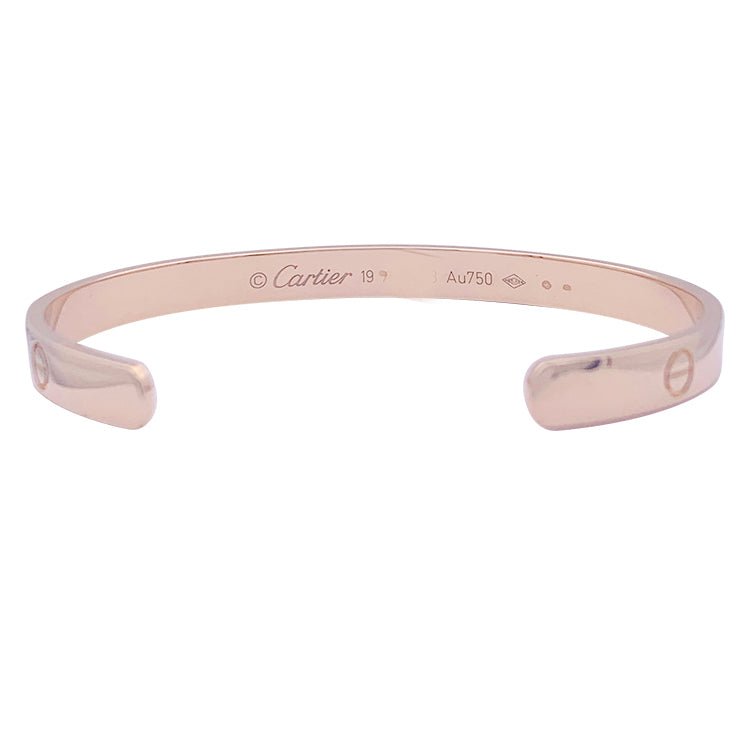 Bracelet CARTIER "Love" en or rose - Castafiore