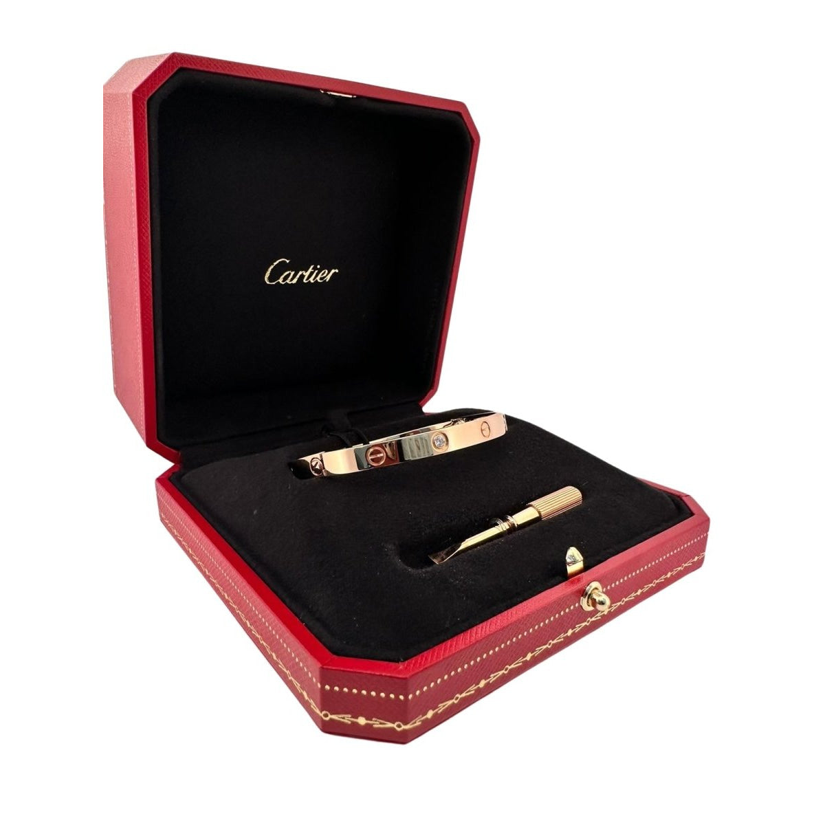 Bracelet CARTIER "Love" en or rose - Castafiore