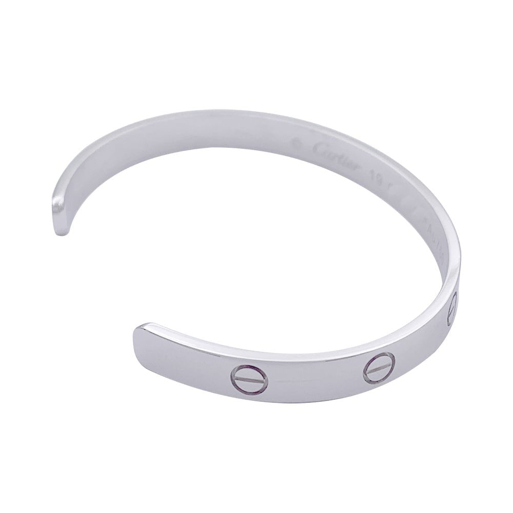 Bracelet Cartier, "Love", or blanc - Castafiore