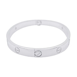 Bracelet Cartier, "Love", or blanc et diamants - Castafiore