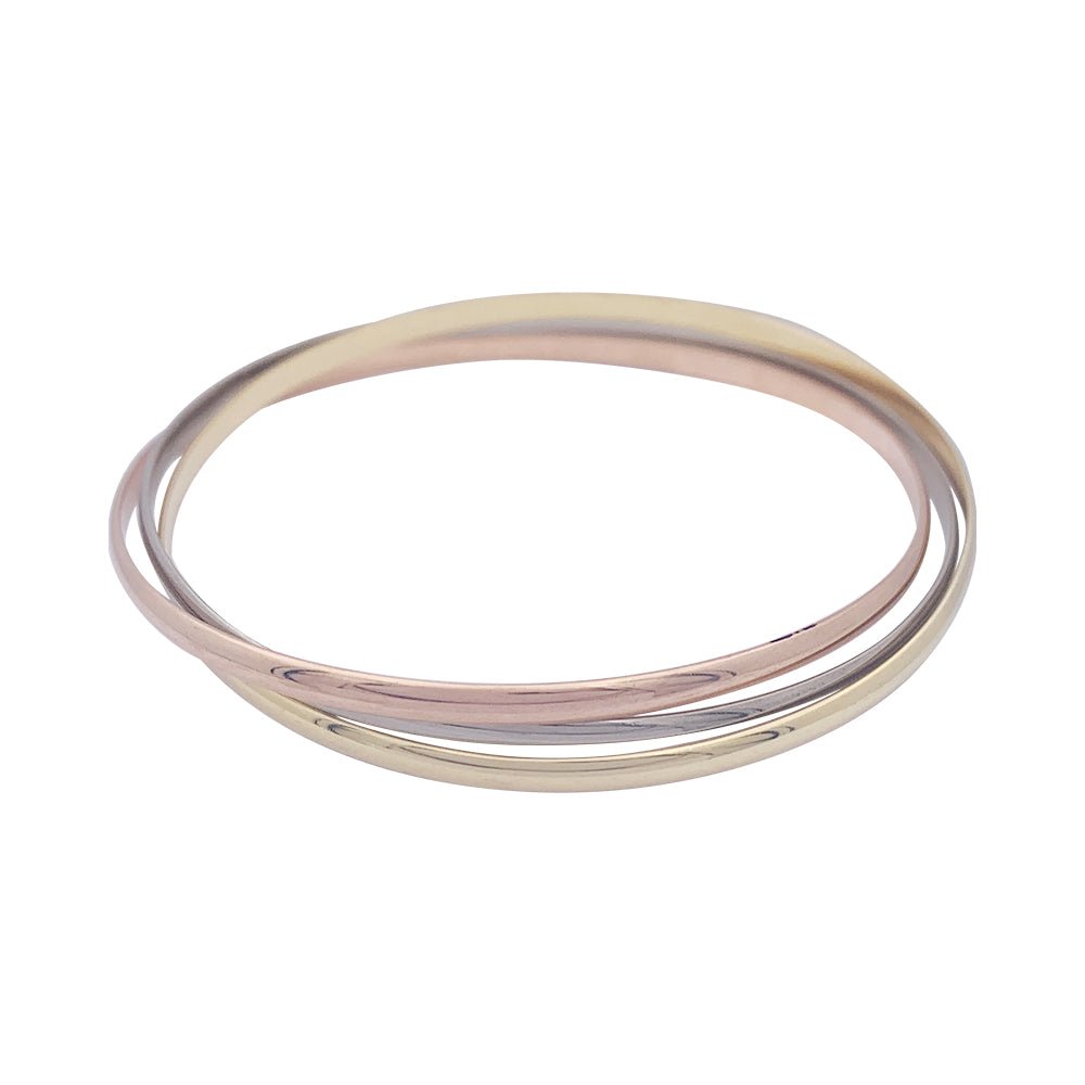 Bracelet CARTIER "Trinity" en or jaune, or blanc et or rose PM - Castafiore