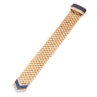 Bracelet ceinture BOUCHERON en or jaune, saphirs et diamants - Castafiore