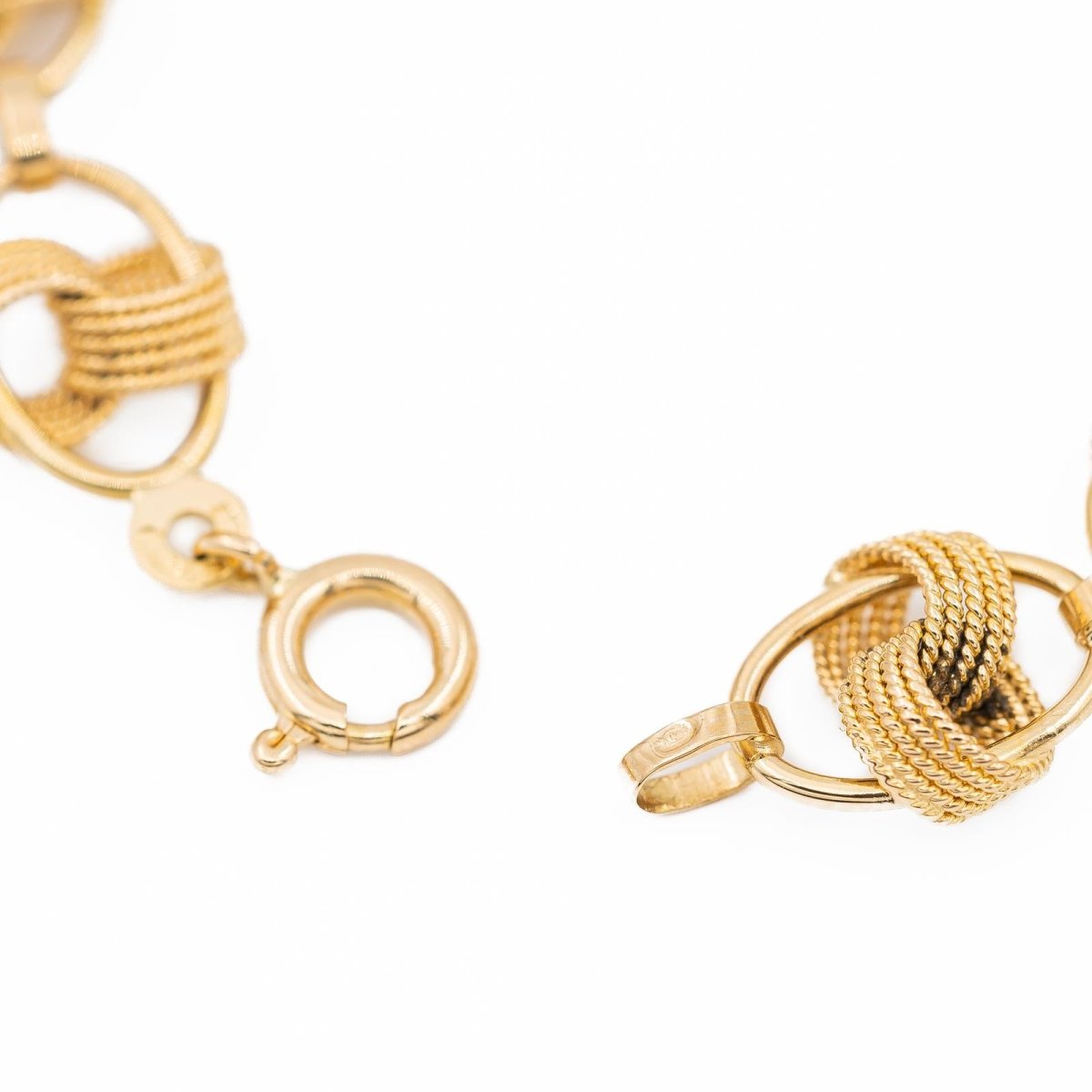 Bracelet Chaîne en or jaune - Castafiore