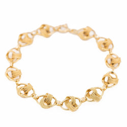 Bracelet Chaîne en or jaune - Castafiore