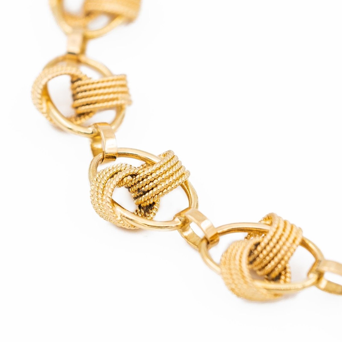 Bracelet Chaîne en or jaune - Castafiore