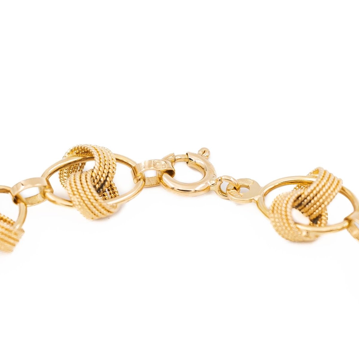 Bracelet Chaîne en or jaune - Castafiore