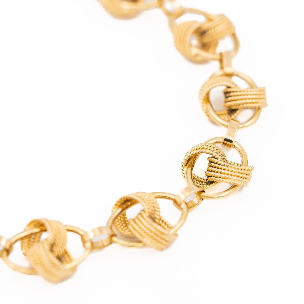Bracelet Chaîne en or jaune - Castafiore