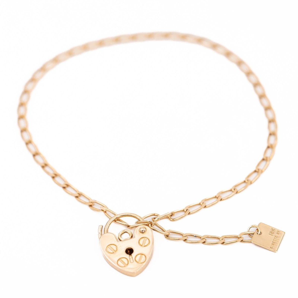 Bracelet Chaîne GINETTE NY "Providence" en or rose - Castafiore