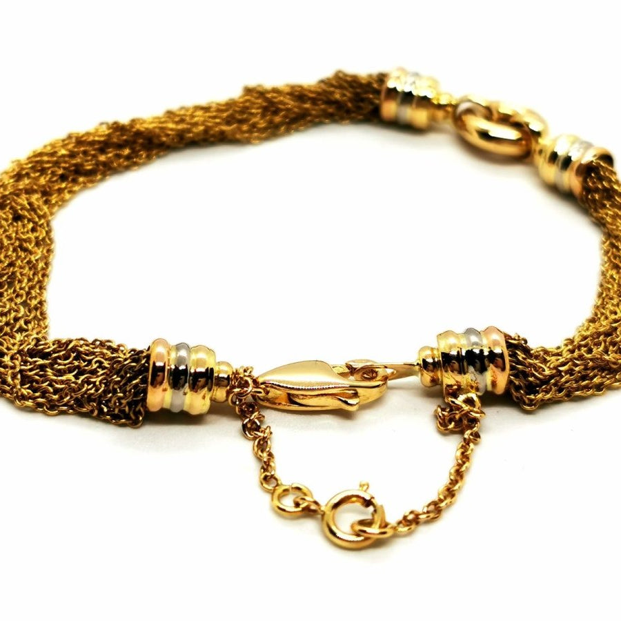 Bracelet Chaine multiples 3 ors - Castafiore