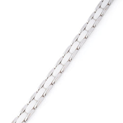 Bracelet CHANEL "Ultra", en or blanc et céramique blanche - Castafiore