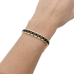 Bracelet CHANEL "Ultra" en or jaune et céramique - Castafiore