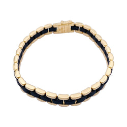 Bracelet CHANEL "Ultra" en or jaune et céramique - Castafiore