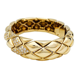 Bracelet CHAUMET, "Les Belles Cordelières", en or jaune et diamants. - Castafiore