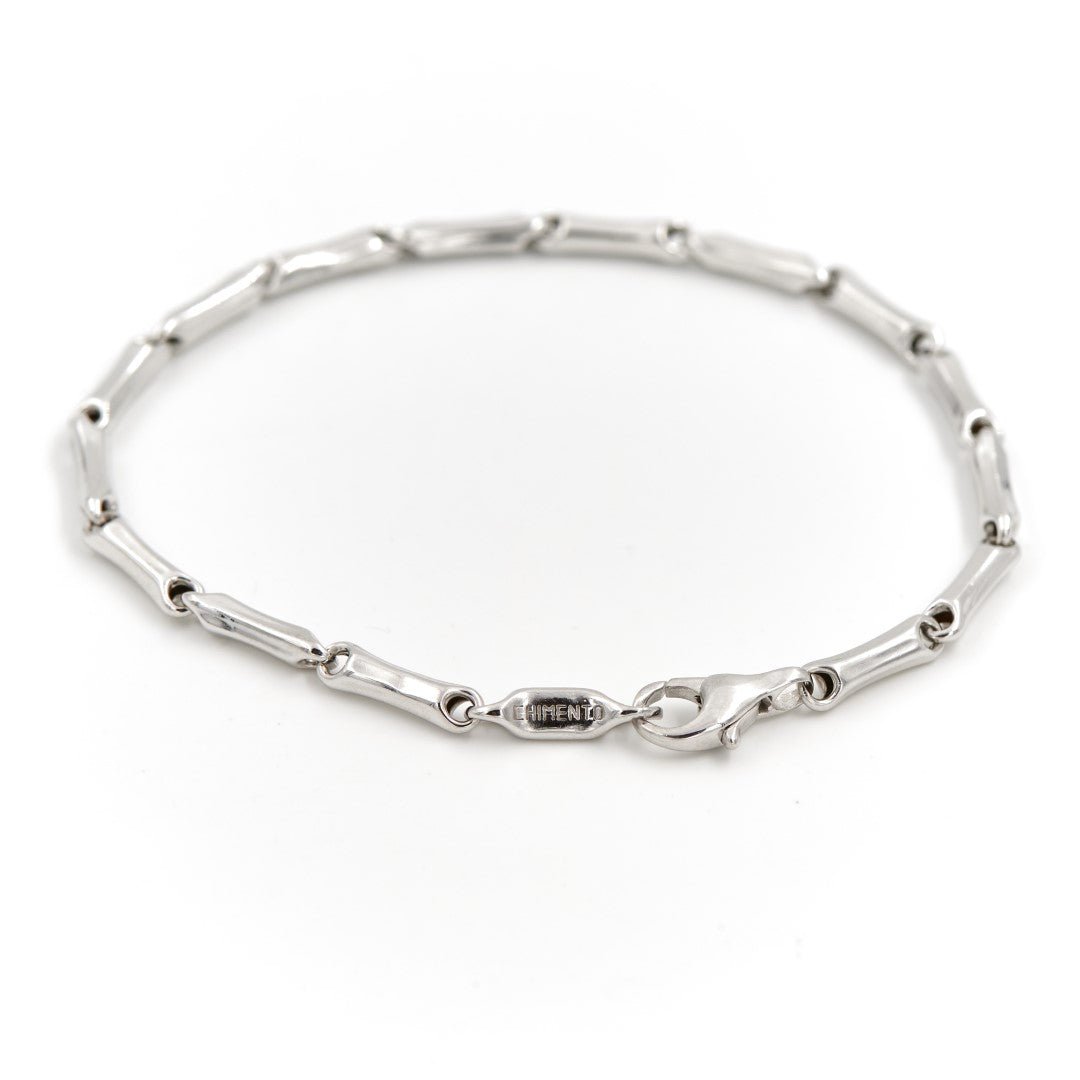 Bracelet CHIMENTO "Bamboo" en or blanc - Castafiore