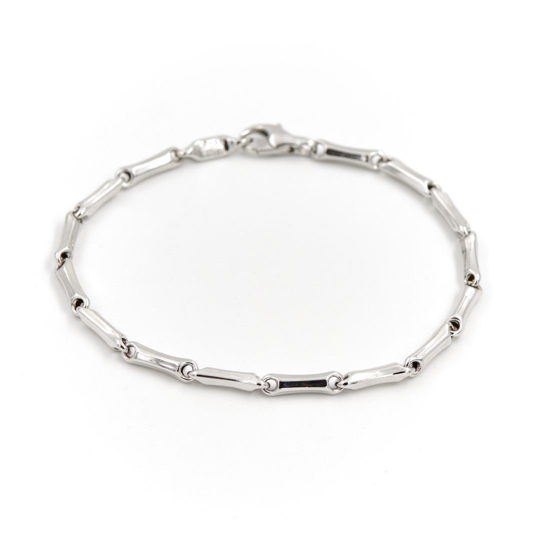 Bracelet CHIMENTO "Bamboo" en or blanc - Castafiore