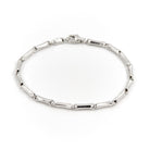 Bracelet CHIMENTO "Bamboo" en or blanc - Castafiore