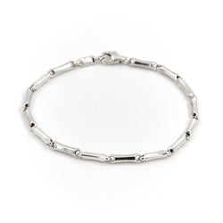 Bracelet CHIMENTO "Bamboo" en or blanc - Castafiore