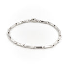 Bracelet CHIMENTO "Bamboo" en or blanc - Castafiore