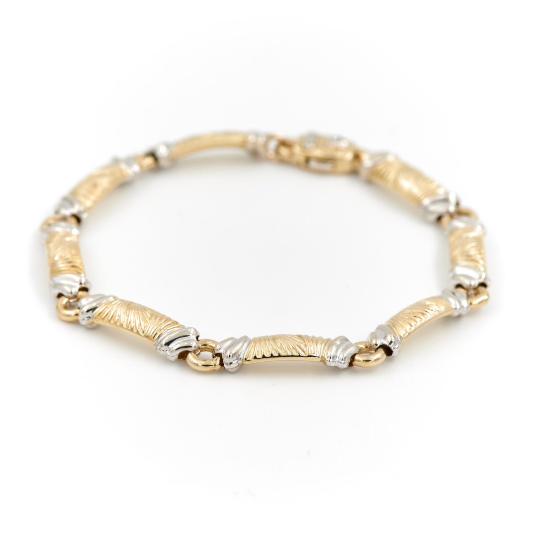 Bracelet CHIMENTO en 2 ors et en diamant - Castafiore