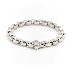 Bracelet CHIMENTO en or blanc et en diamant - Castafiore