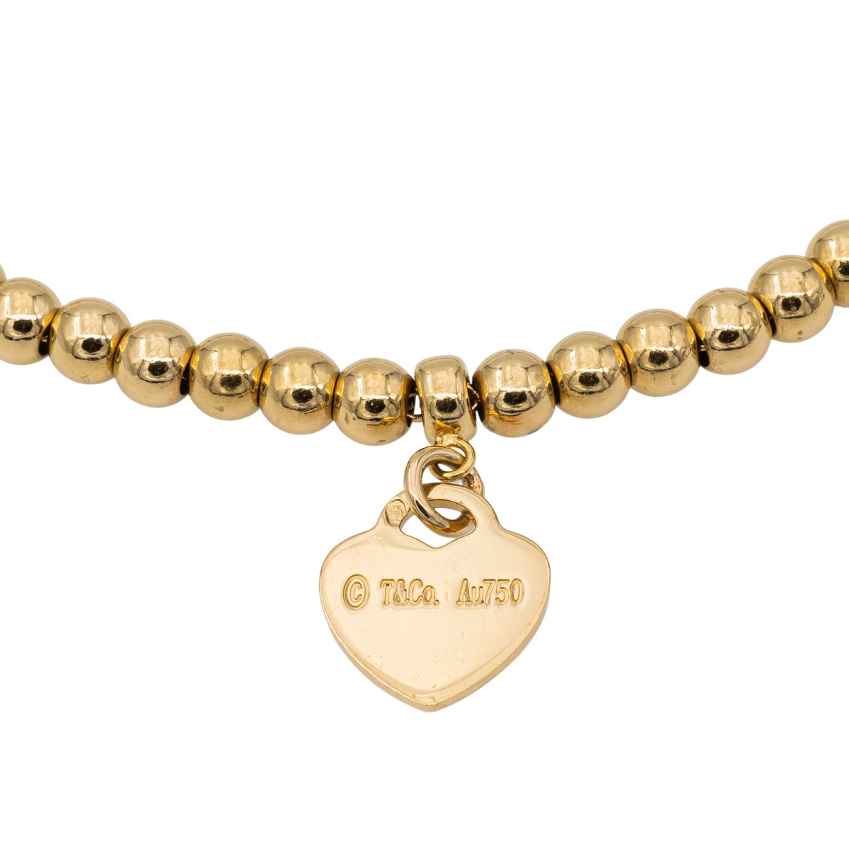 Bracelet Coeur TIFFANY & CO en or jaune - Castafiore