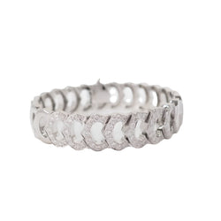 Bracelet Collection C de Cartier en or blanc et diamants - Castafiore