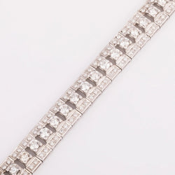 Bracelet diamant en or gris - Castafiore