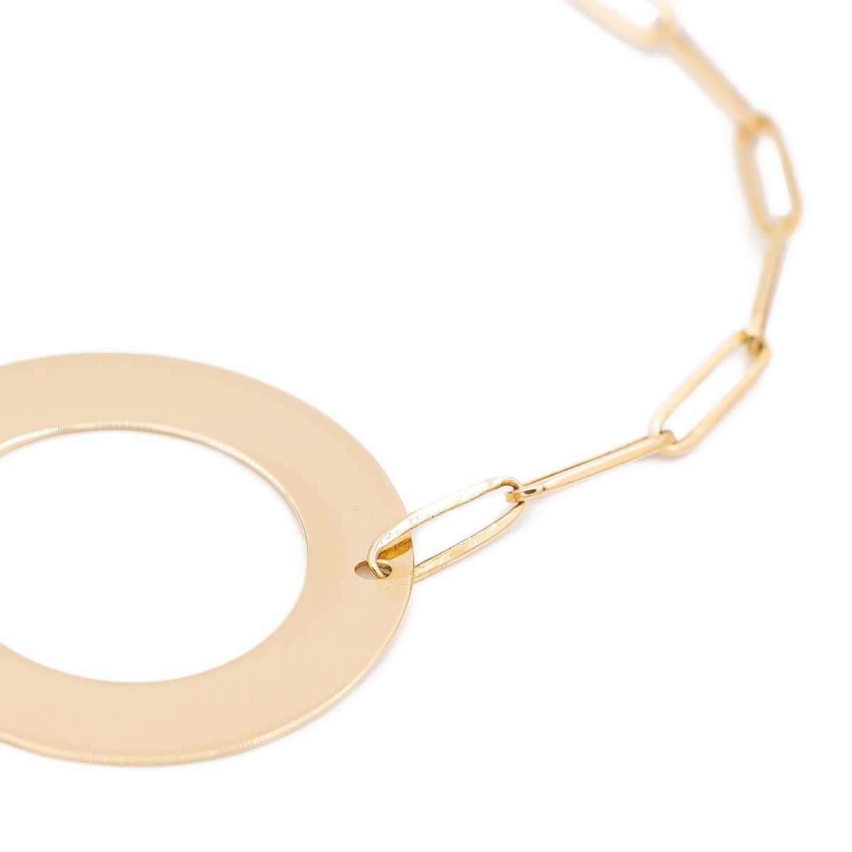 Bracelet DINH VAN "Cible" en or jaune - Castafiore