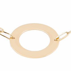 Bracelet DINH VAN "Cible" en or jaune - Castafiore