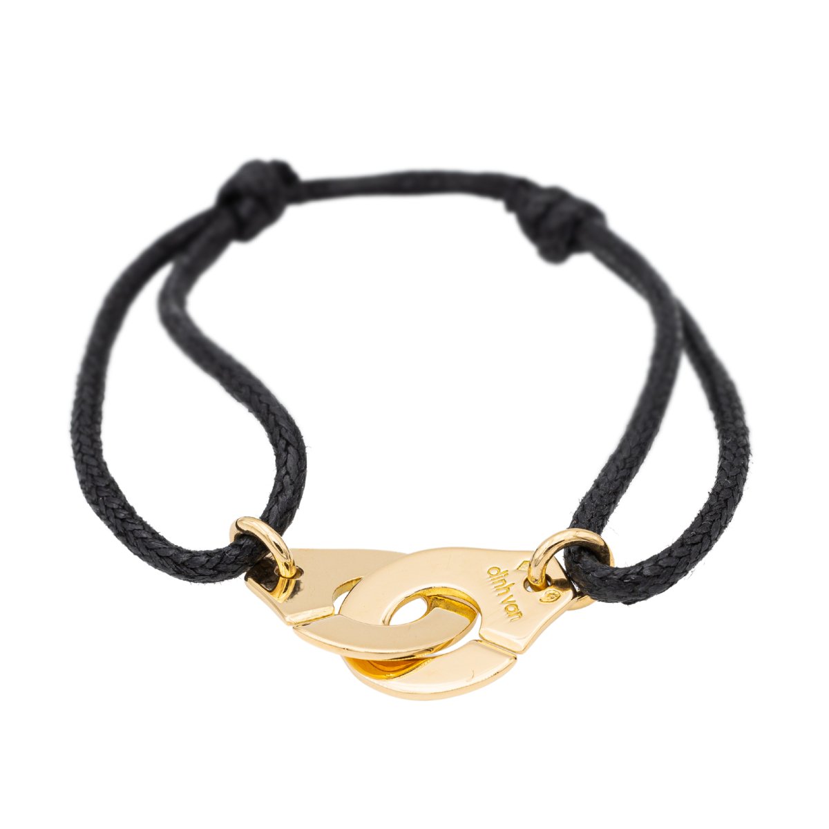 Bracelet Dinh Van Lame de rasoir en or jaune - Castafiore