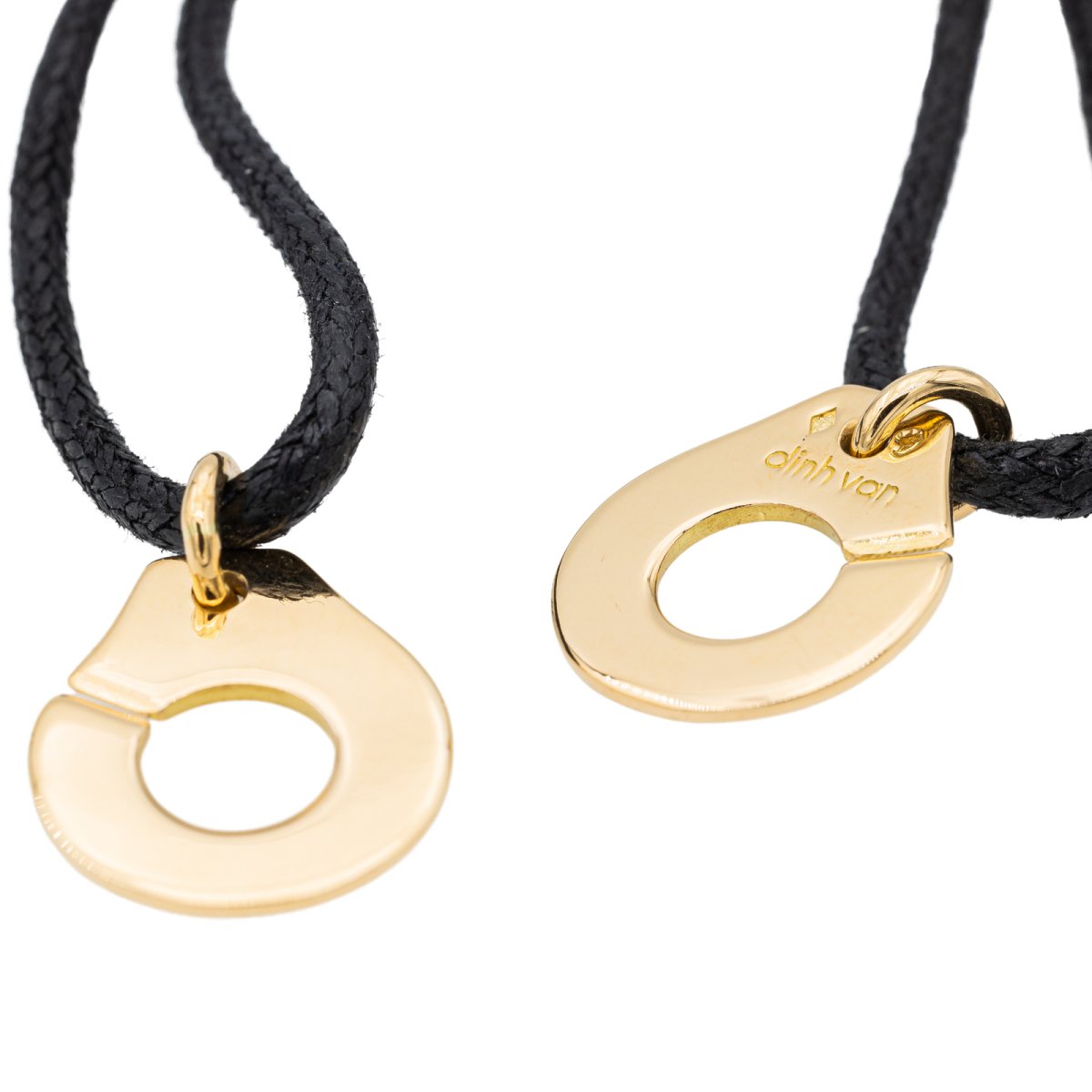 Bracelet Dinh Van Lame de rasoir en or jaune - Castafiore
