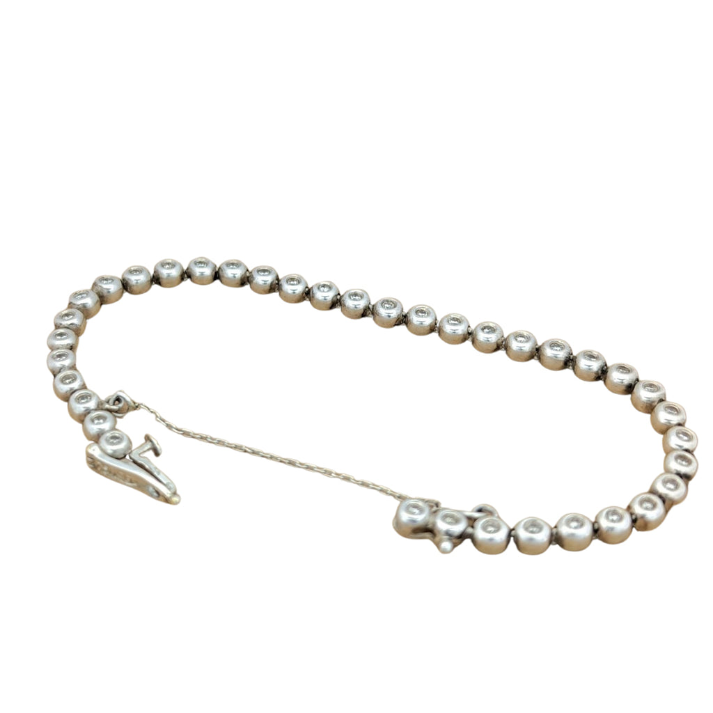 Bracelet en or blanc et diamants - Castafiore