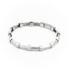 Bracelet en or blanc serti diamants - Castafiore