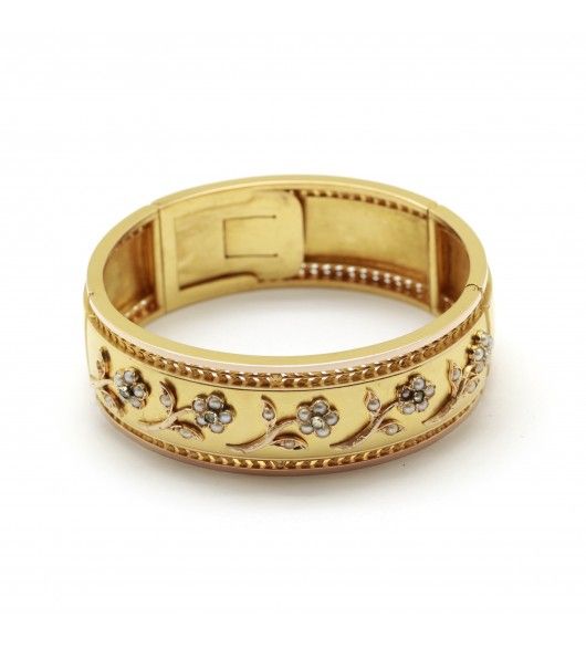 Bracelet en or de la fin XIXe - Castafiore