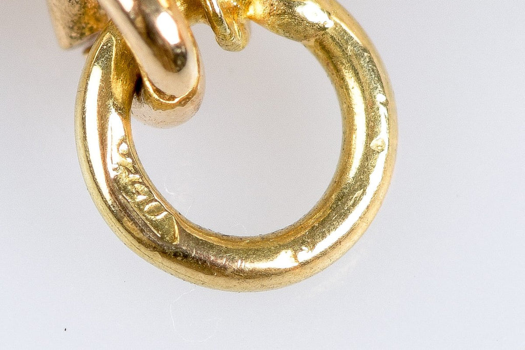 Bracelet en or jaune 18 carats composé de perles blanches de cultures - Castafiore