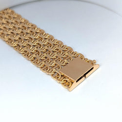 Bracelet en or jaune - Castafiore