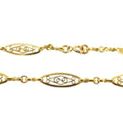 Bracelet en or jaune à maille filigranée - Castafiore