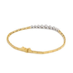 Bracelet en or jaune et diamants - Castafiore