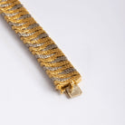 Bracelet en or jaune et gris G. LENFANT - Castafiore