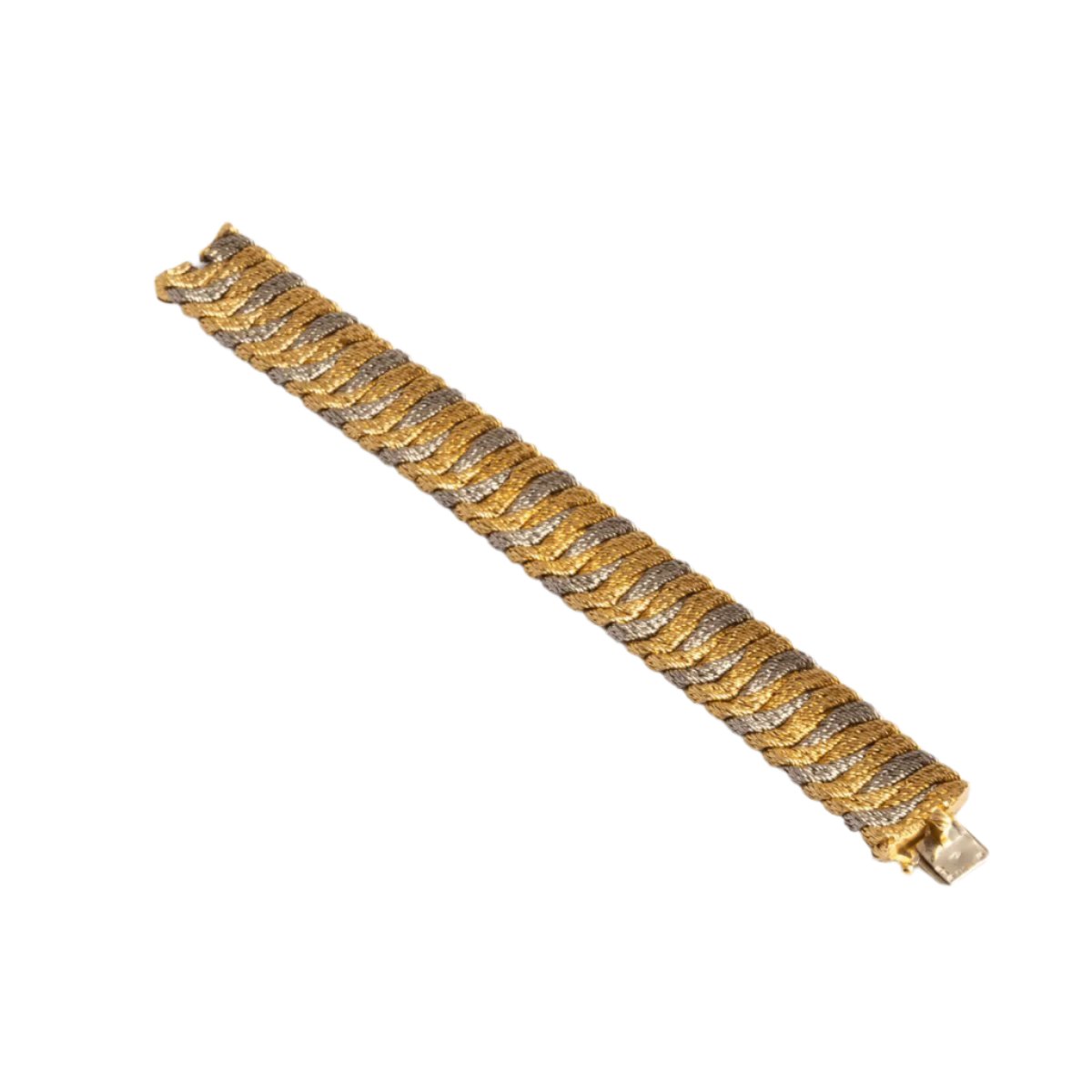 Bracelet en or jaune et gris G. LENFANT - Castafiore