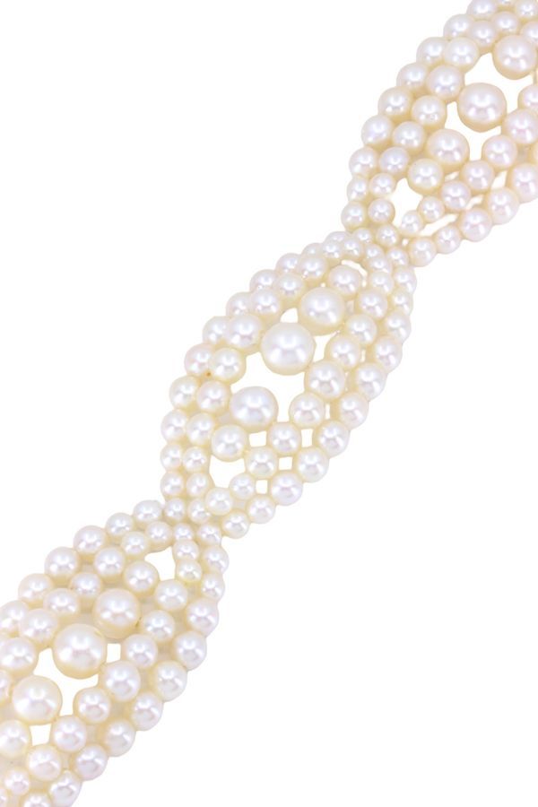 Bracelet en or jaune et perles de culture - Castafiore