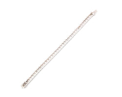 Bracelet en platine riviere en diamant - Castafiore