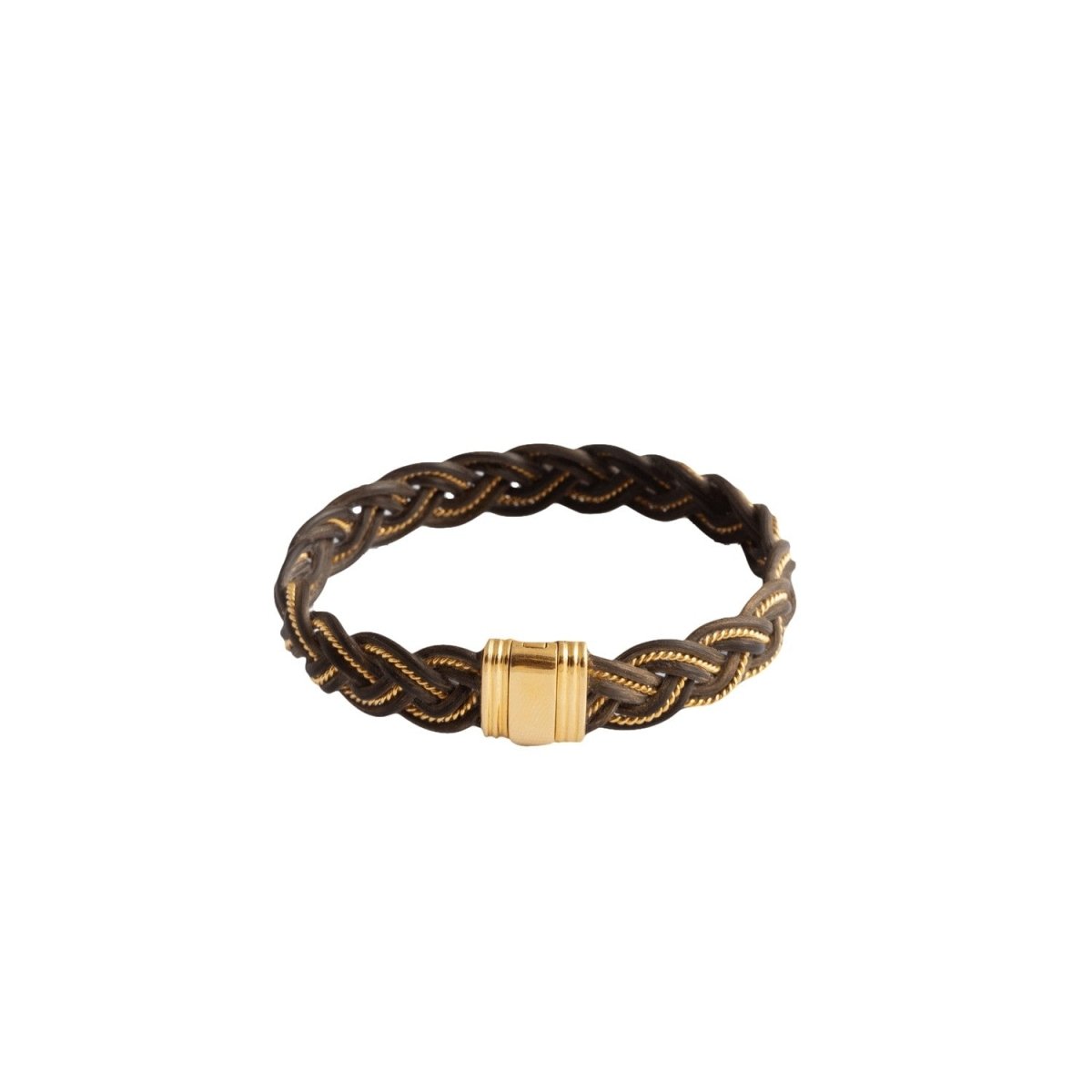 Bracelet en poils d'éléphants tressés - Castafiore