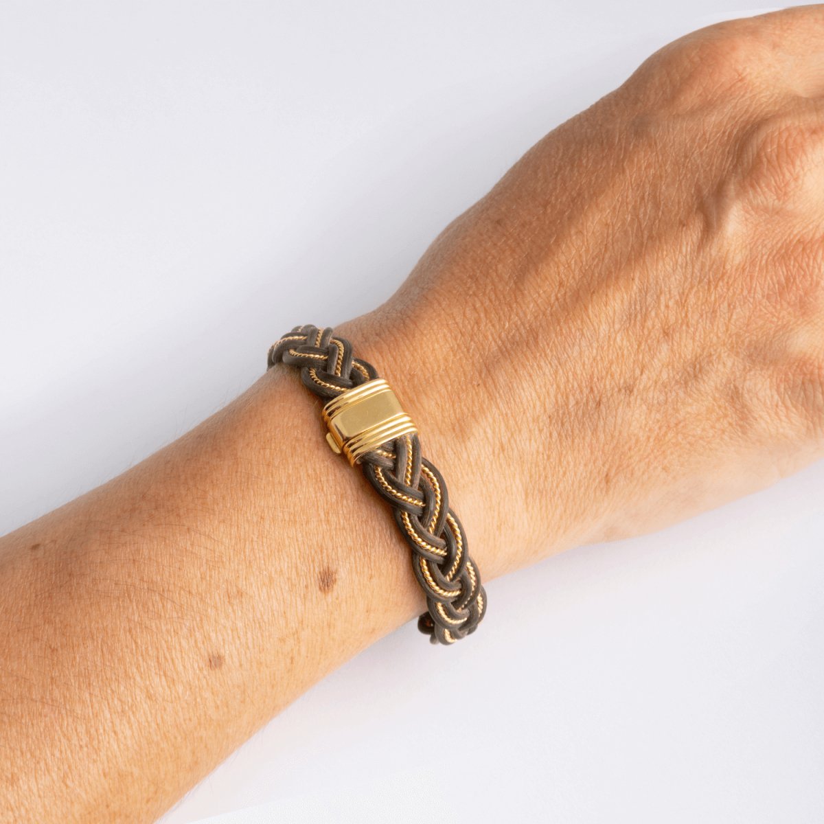 Bracelet en poils d'éléphants tressés - Castafiore